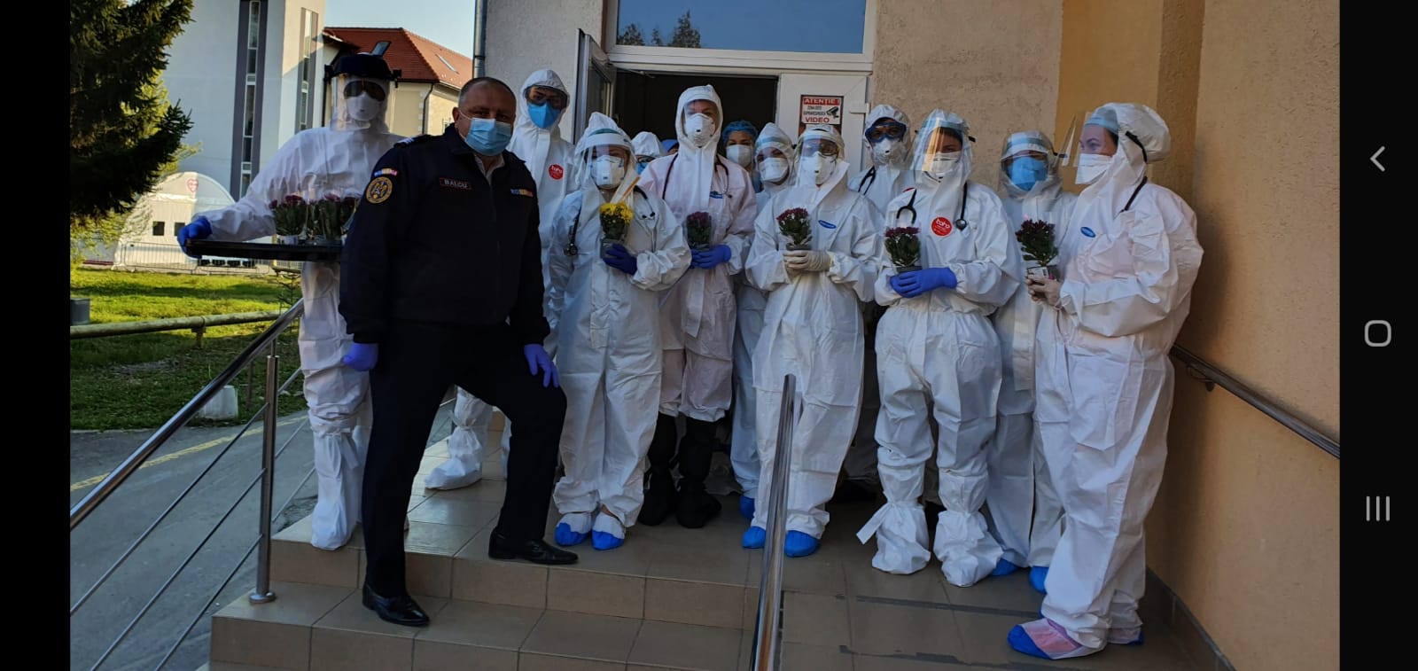 Două cadre medicale, internate în spital cu COVID-19, în Sibiu