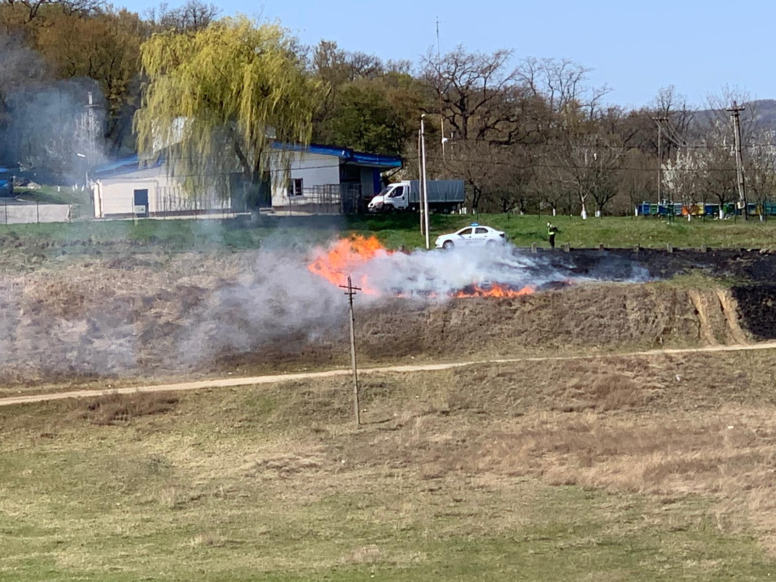 Cinci incendii s-au produs, în weekend, în județul Sibiu