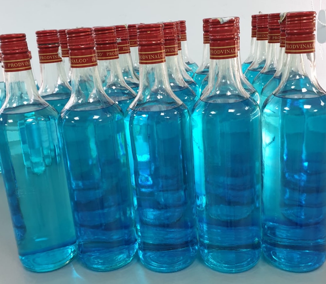 ULBS a produs primii 500 de litri de dezinfectant biocid