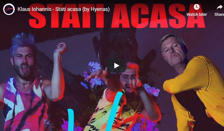 AUDIO ”Stați acasă”, noul hit al lui Hyenas într-un remix cu Iohannis