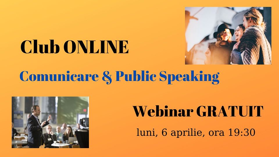 Tehnici și strategii de comunicare, explicate într-un webinar gratuit