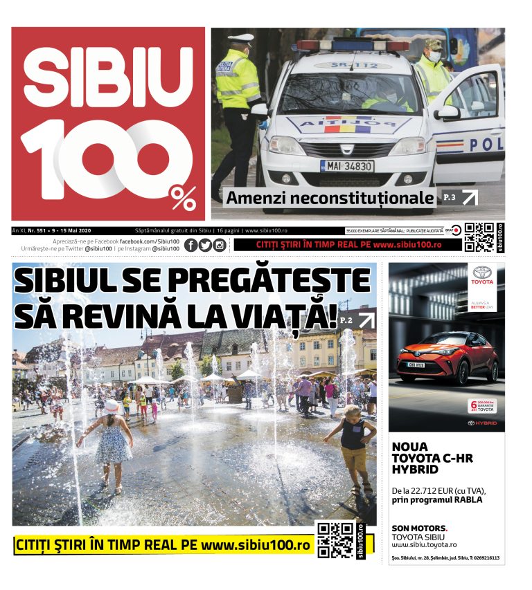 Sibiu 100% Editia 551