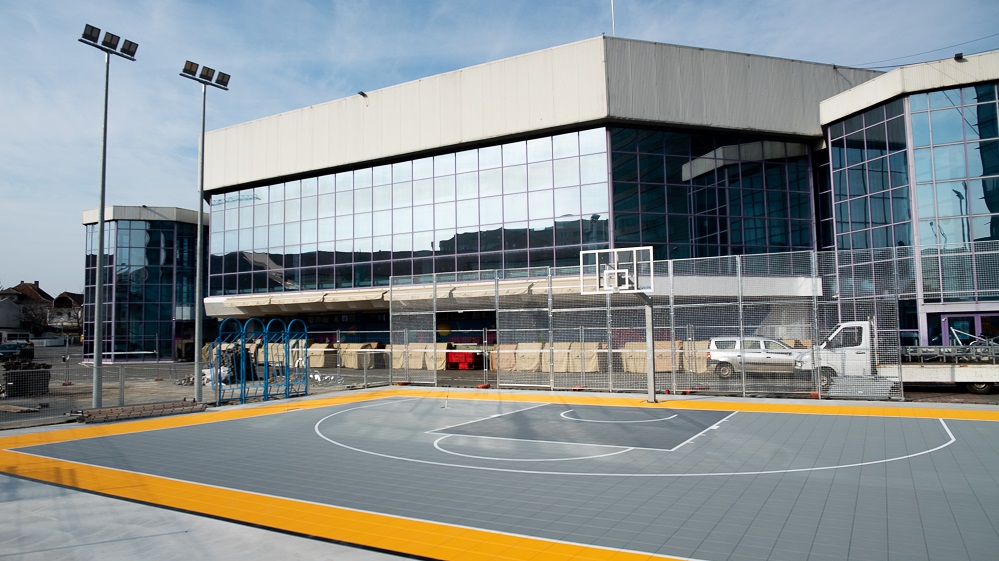 Terenul de baschet 3×3 „Elemer Tordai” de la de Sala Transilvania a fost finalizat
