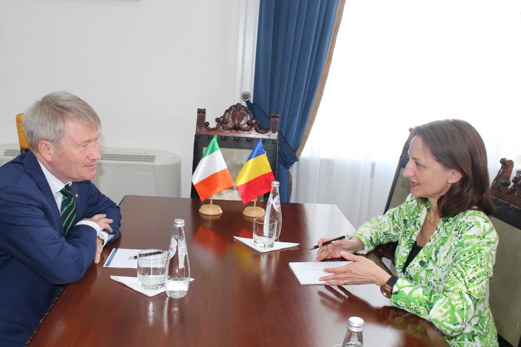 Un parteneriat cu IRLANDA pe lista priorităților de colaborare externă pentru Consiliul Județean Sibiu