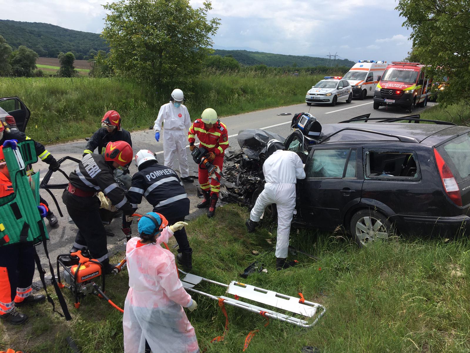 FOTO: Accident mortal între Daia și Cornățel