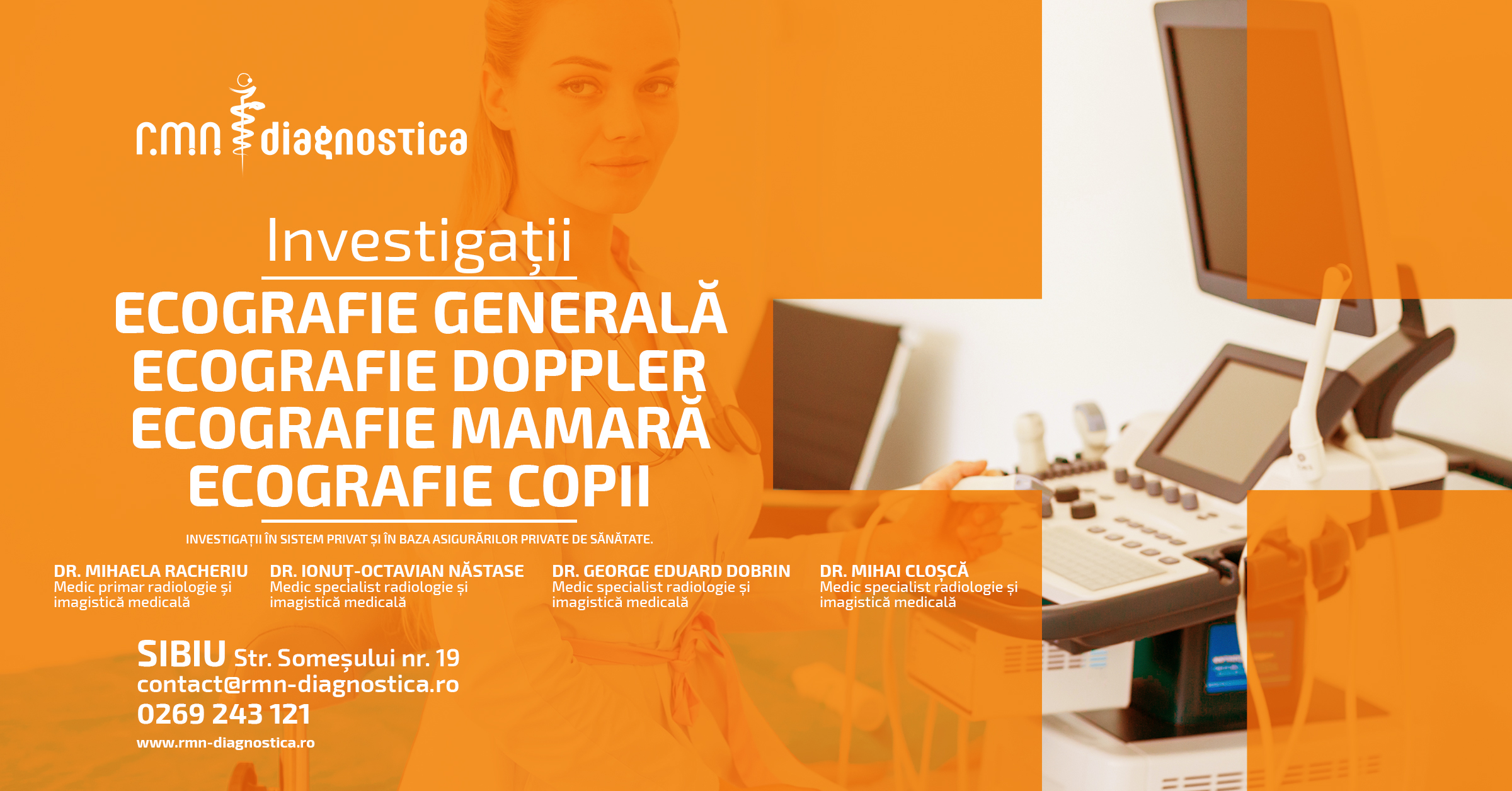 ECOGRAFII la RMN Diagnostica Sibiu