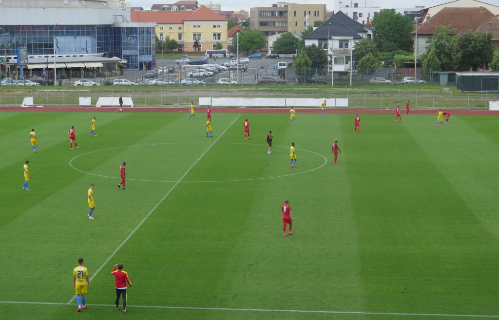 FC Hermannstadt a pierdut un amical contra echipei lui Costel Enache