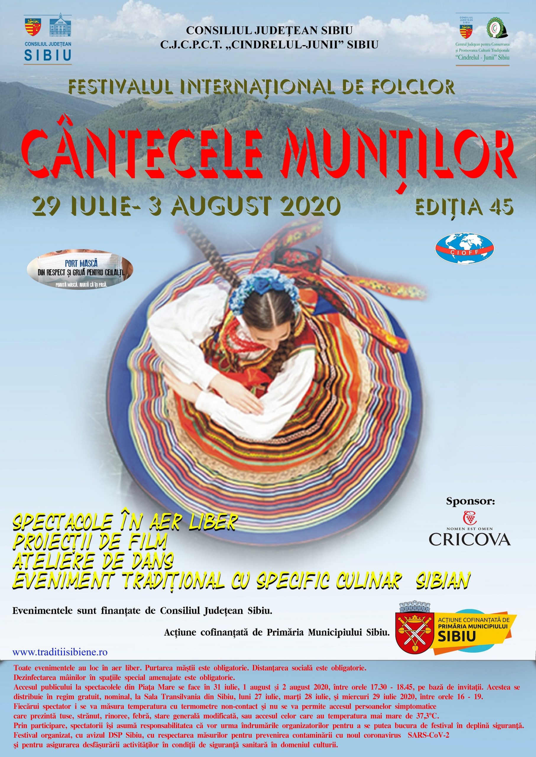 Festivalul „Cântecele Munților”: cultură tradițională în aer liber