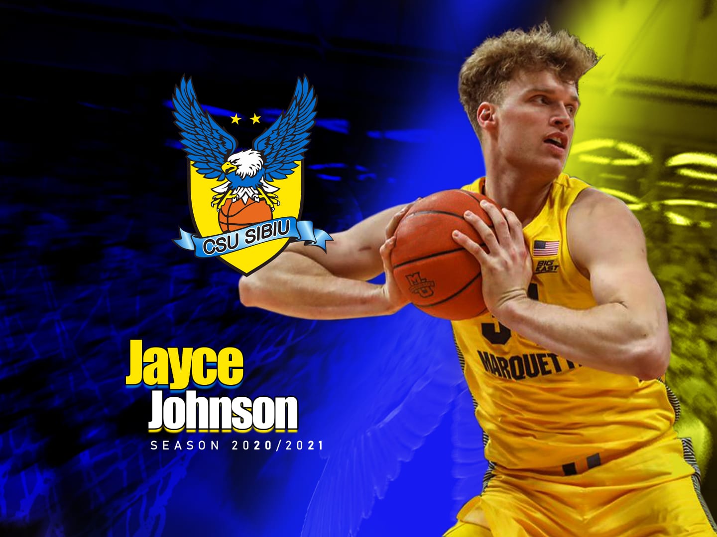 Jayce Johnson se alătură BC CSU Sibiu
