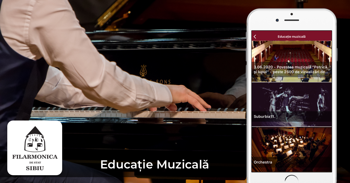 Filarmonica de Stat Sibiu, prima din țară cu aplicație pentru dispozitive mobile