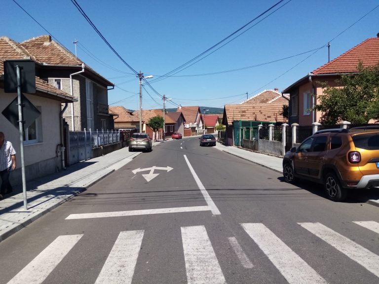 7 străzi din cartierul medieșean Moșnei au fost reabilitate cu peste 11 milioane de lei