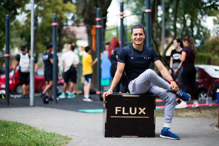 Florentin Cismaru-Băcanu, inițiatorul mișcării de „street workout” din Sibiu