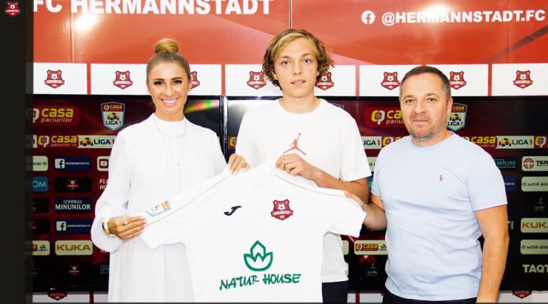 Luca Florică este fotbalistul lui FC Hermannstadt