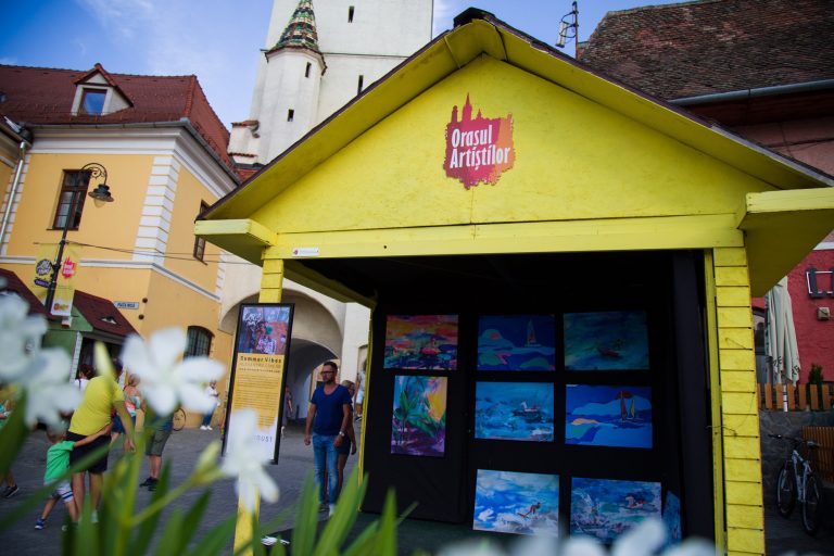 Unii dintre cei mai apreciați artiști sibieni, în Orașul Artiștilor