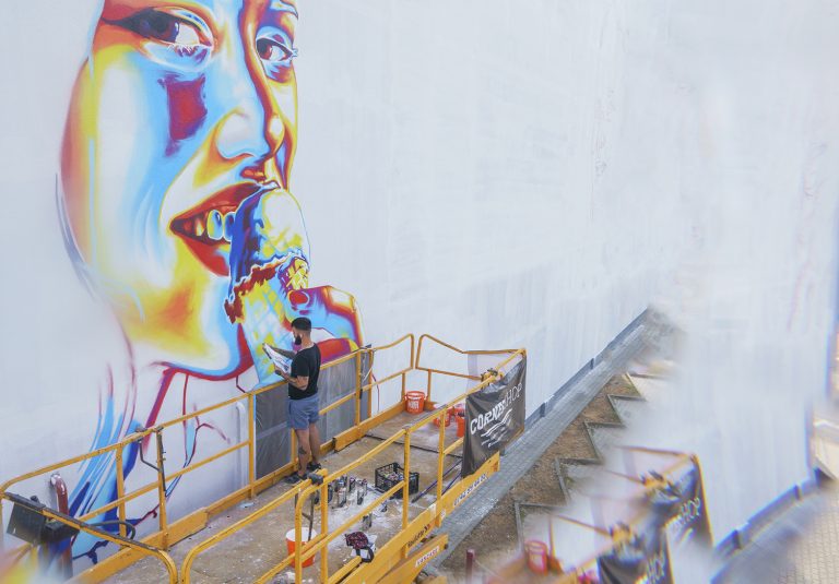 Sibiul va avea cea mai mare lucrare de artă stradală din România, realizată în cadrul SISAF