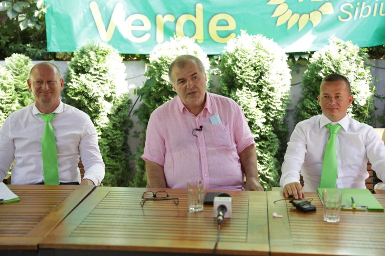 Partidul Verde Sibiu și-a lansat candidații: Christian Herman Hirsch pentru Primăria Sibiu și Iulian Topliceanu pentru Consiliul Județean
