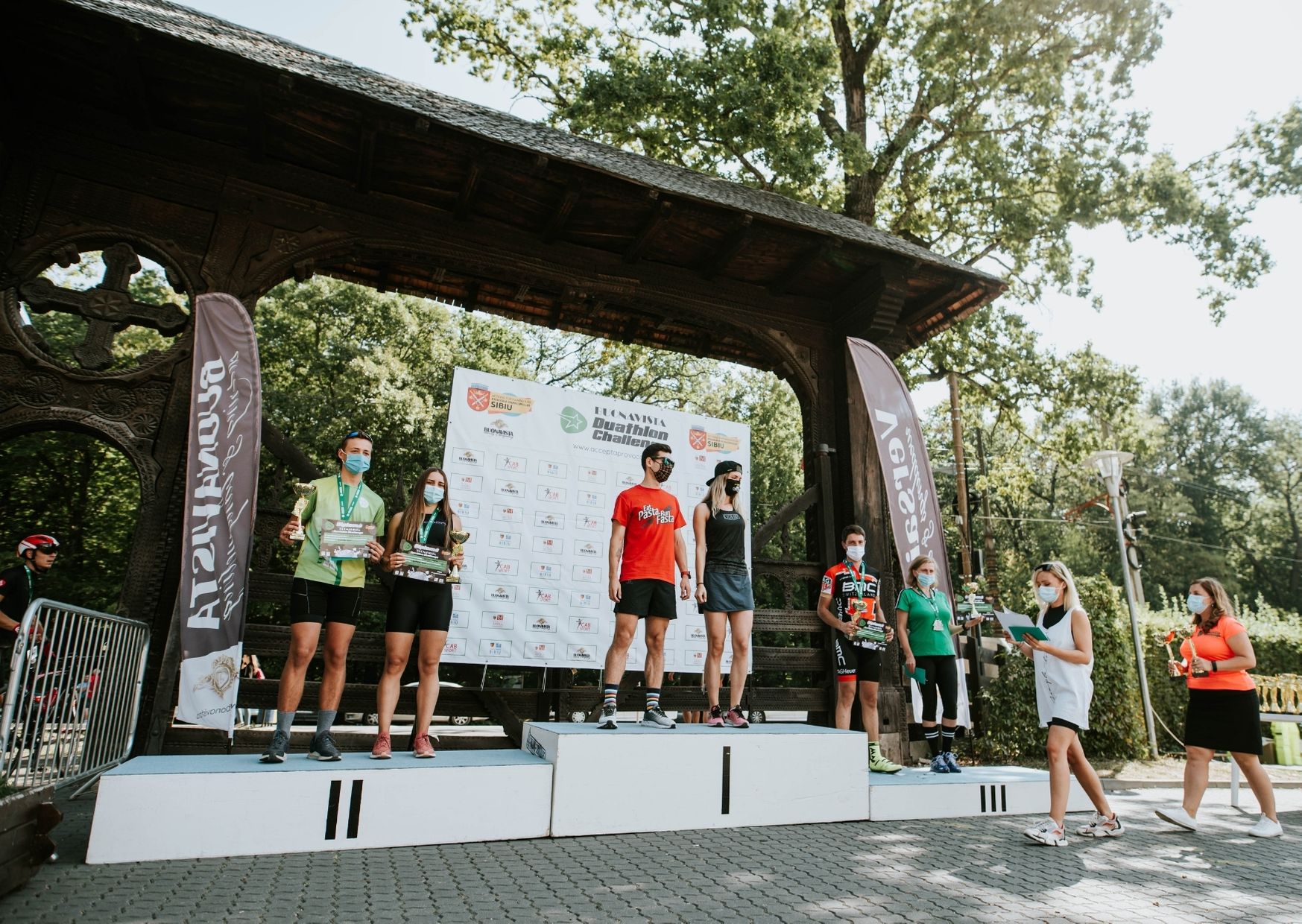 Buonavista Duathlon Challenge i-a provocat duminică la mișcare pe  pasionații de ciclism și alergare