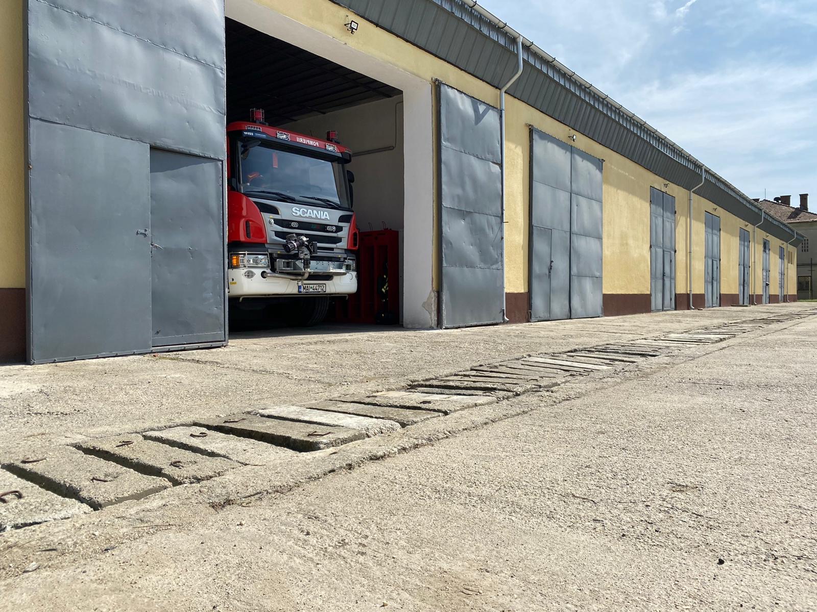 Bază ISU la Aeroportul Internațional Sibiu, pentru intervenții mai rapide în zona de Vest