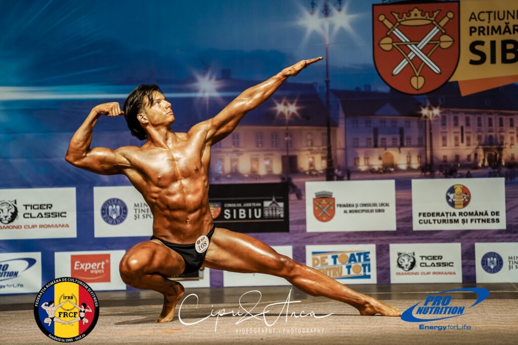 Alexandru Crăciun a devenit vicecampion național la culturism