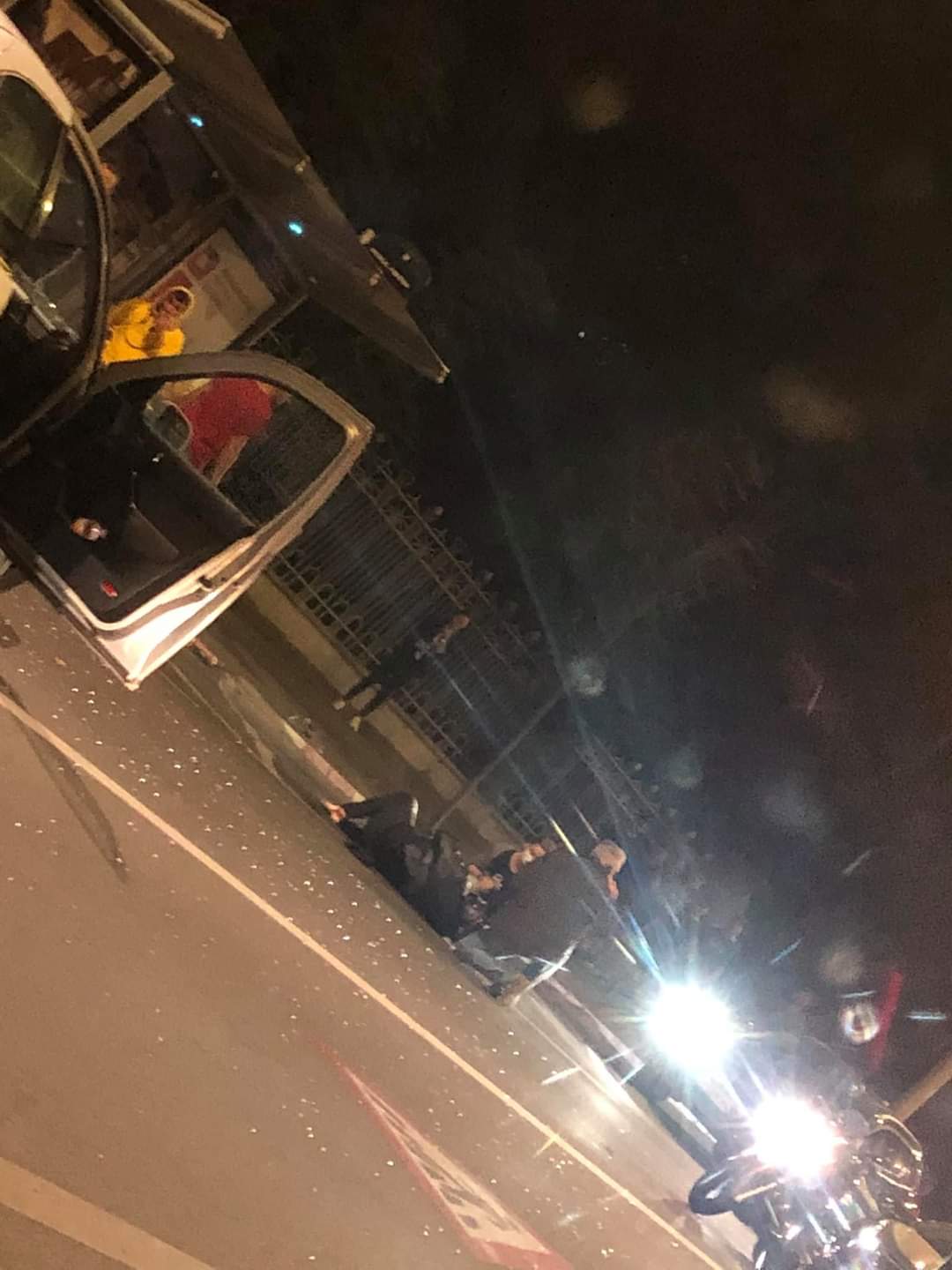 Motociclist lovit de mașină, pe bulevardul Coposu din Sibiu