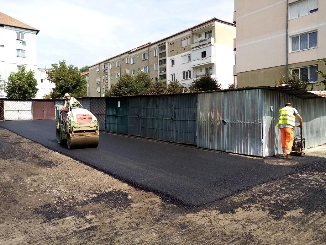 Lucrările pe străzile Feleac și Borsec, foarte aproape de finalizare