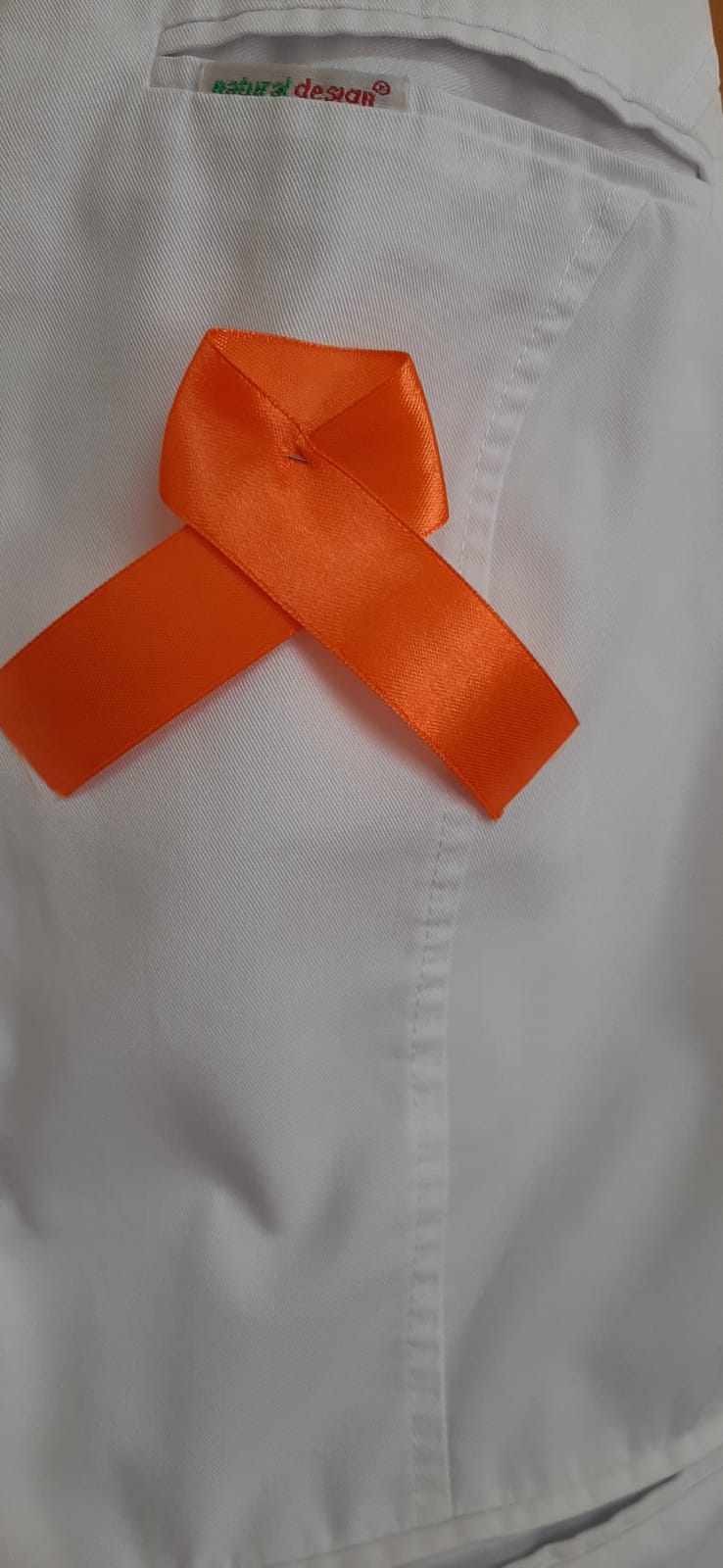 Spitalul de Pneumoftiziologie din Sibiu, iluminat în portocaliu cu ocazia Zilei Mondiale a Pacientului