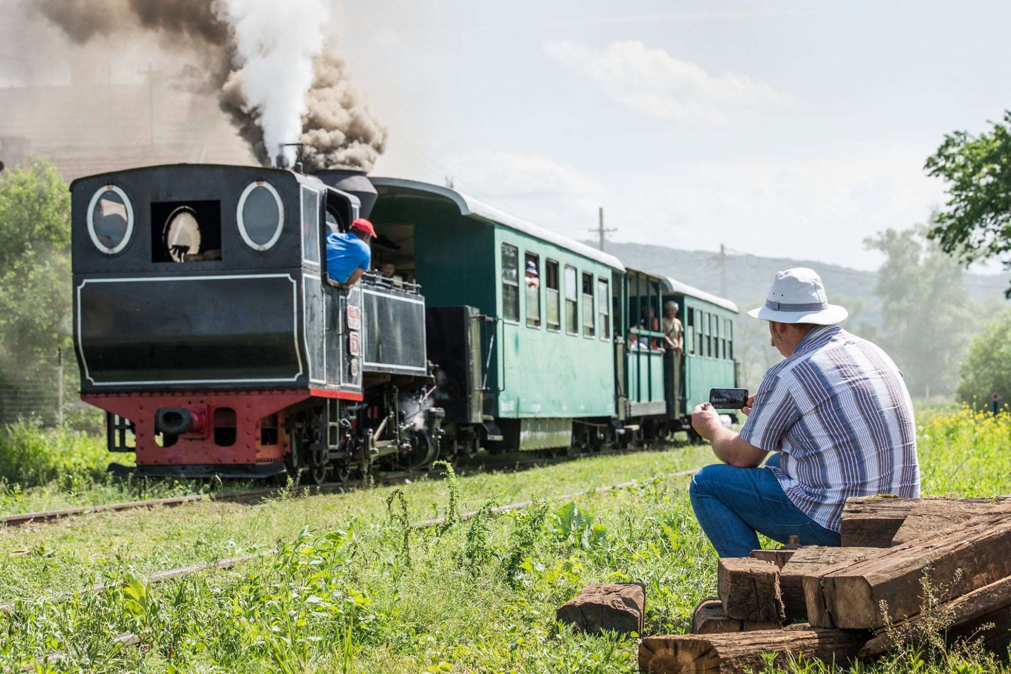 Mocănița revine, în weekend, pe Valea Hârtibaciului