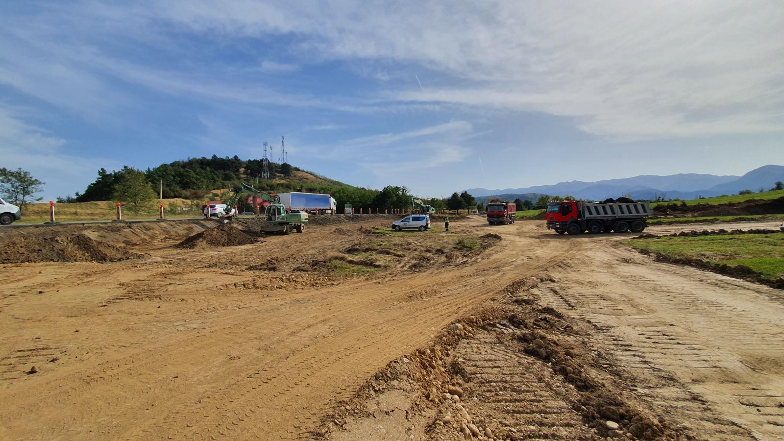 FOTO: Patru benzi de circulație între Tălmaciu și Boița,  pe DN 7