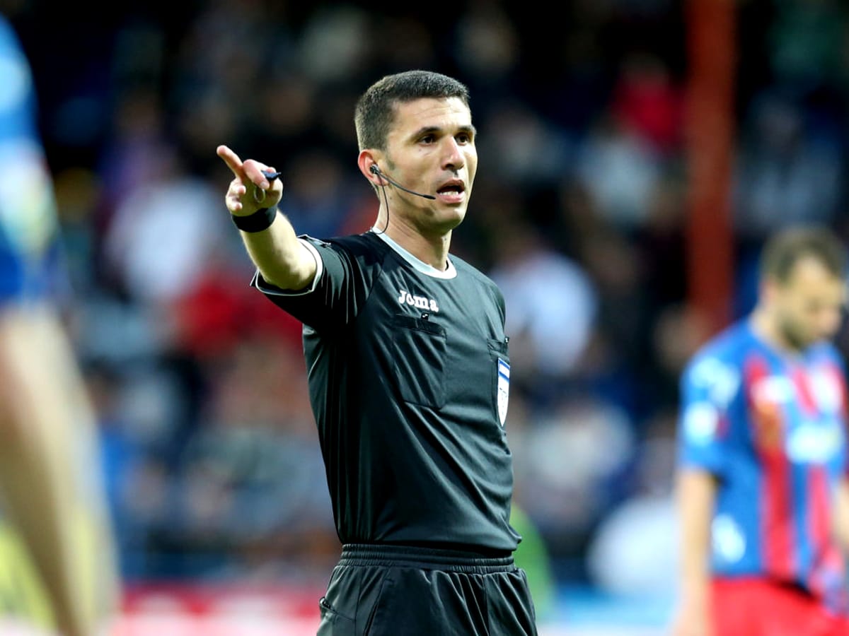 Arbitru din București la FC Hermannstadt-Universitatea Craiova