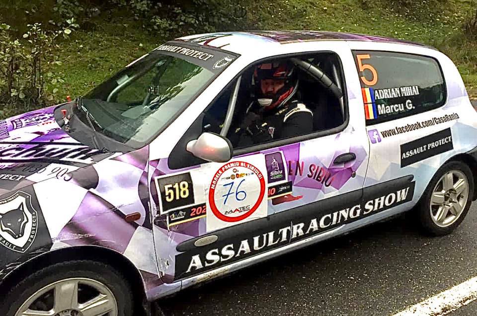 Sportivul Adrian Mihai, pilot de raliu premiat în weekend: „Munca în echipă a făcut cursa mult mai ușoară”