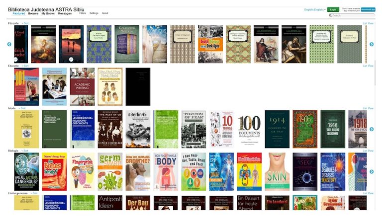 Biblioteca Astra pune la dispoziția sibienilor serviciile online BiblioSuport și Cloud Library