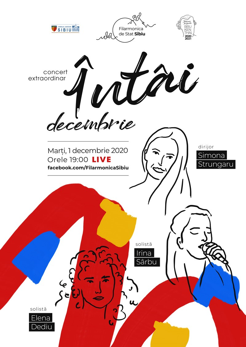 Folclor simfonic la Filarmonica Sibiu de Ziua Națională