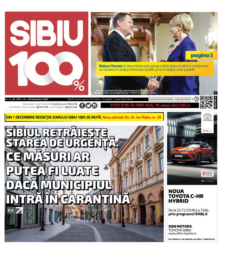 Sibiu 100% Editia 578
