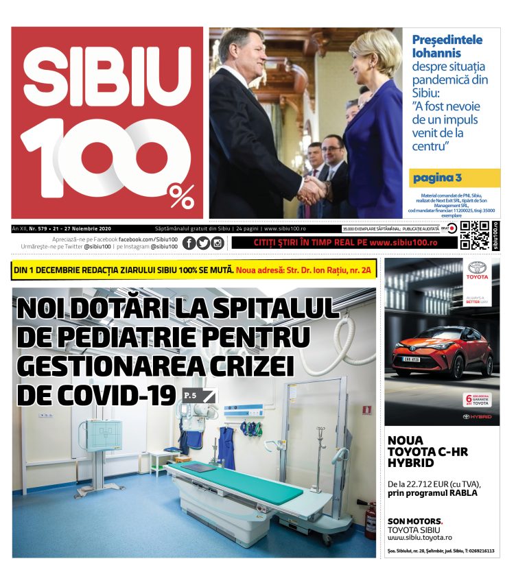 Sibiu 100% Editia 579