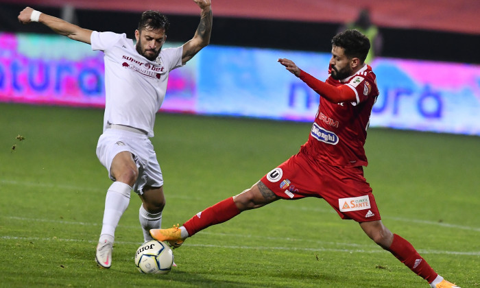 Rapid a câștigat derby-ul cu U Cluj