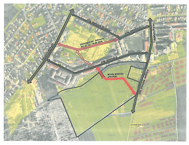 Centru comercial pe Calea Cisnădiei. Ordinul Arhitecților din România atrage atenția asupra decongestionării traficului