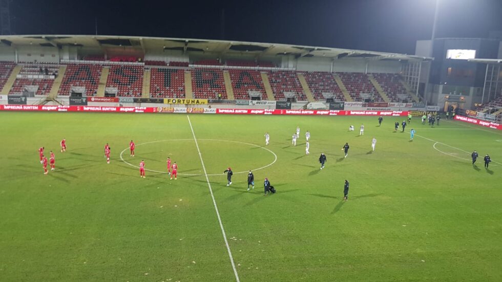 Înfrângere clară: Astra Giurgiu – Gaz Metan Mediaș 3-0