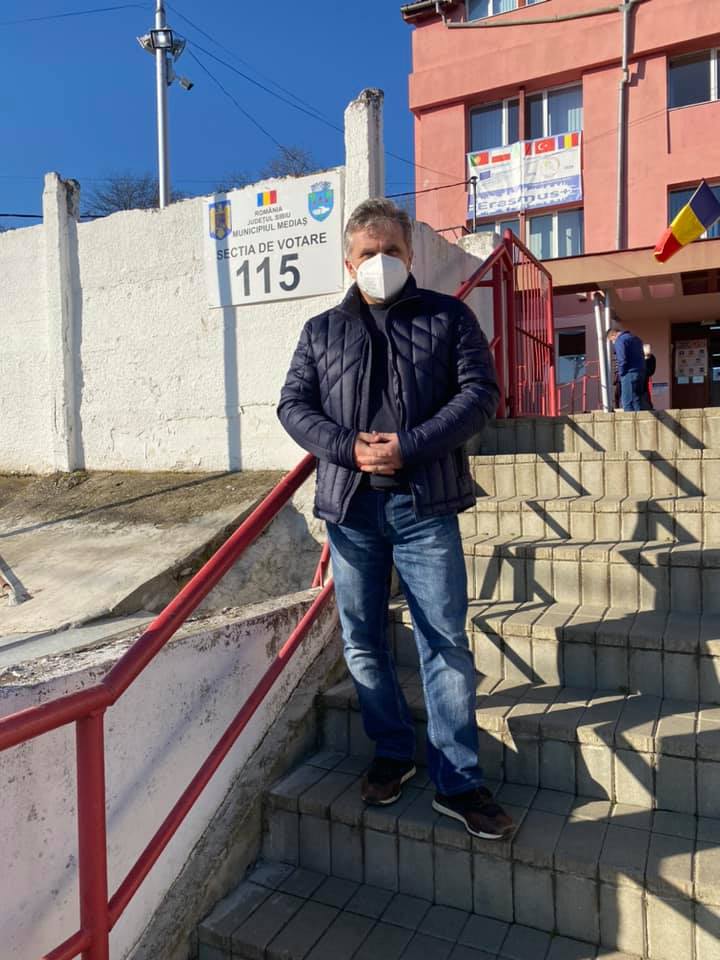 Primarul Mediașului la vot: Votul este un drept constituțional pentru care și-au dat viața mulți oameni