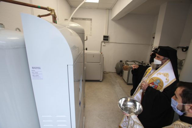 Noua stație de oxigen donată de Arhiepiscopia Sibiului a ajuns la Spitalul TBC