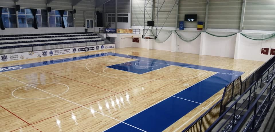 FOTO: Lucrări finalizate în Sala Sporturilor „Octavian Șerban”