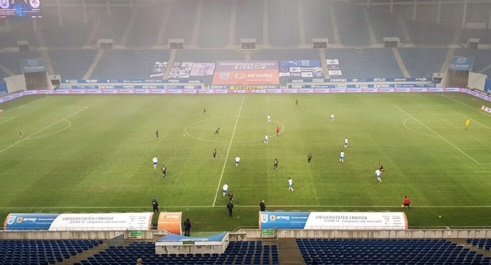 Eșec la Craiova: Universitatea – Gaz Metan 3-1