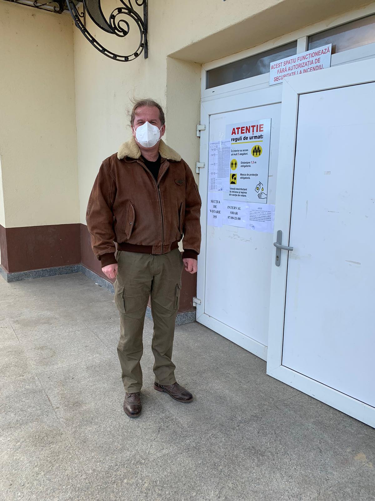 Dr. Draia Cotizo, la ieșirea de la urne: „Am votat pentru ca România să se însănătoșească!”