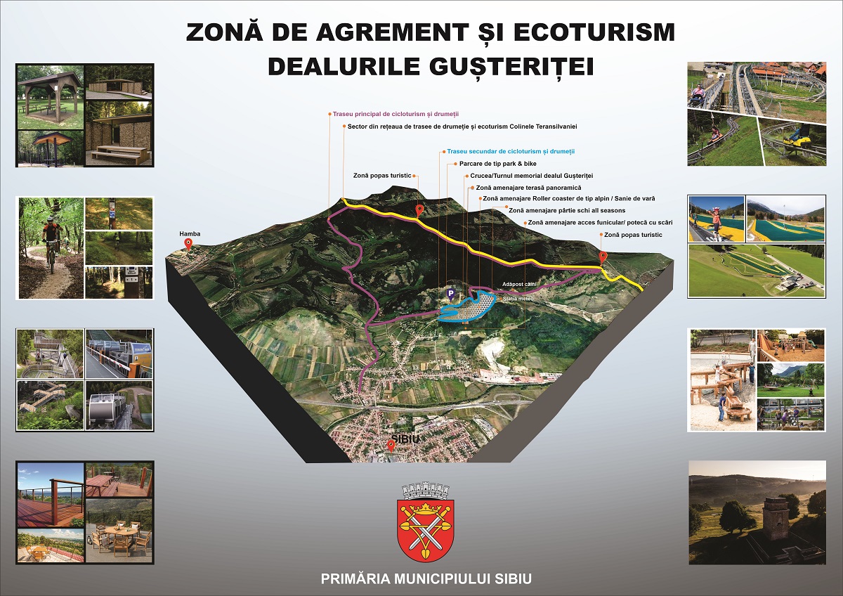 „Gușterland”, numele viitoarei zone de agrement și ecoturism de pe Dealurile Gușteriței