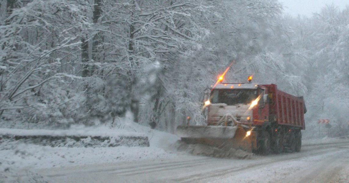 Ninge în Sibiu! Care este situația drumurilor din județ