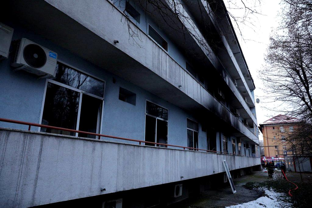 Șase victime în urma incendiului de la Institutul „Matei Balș” din București