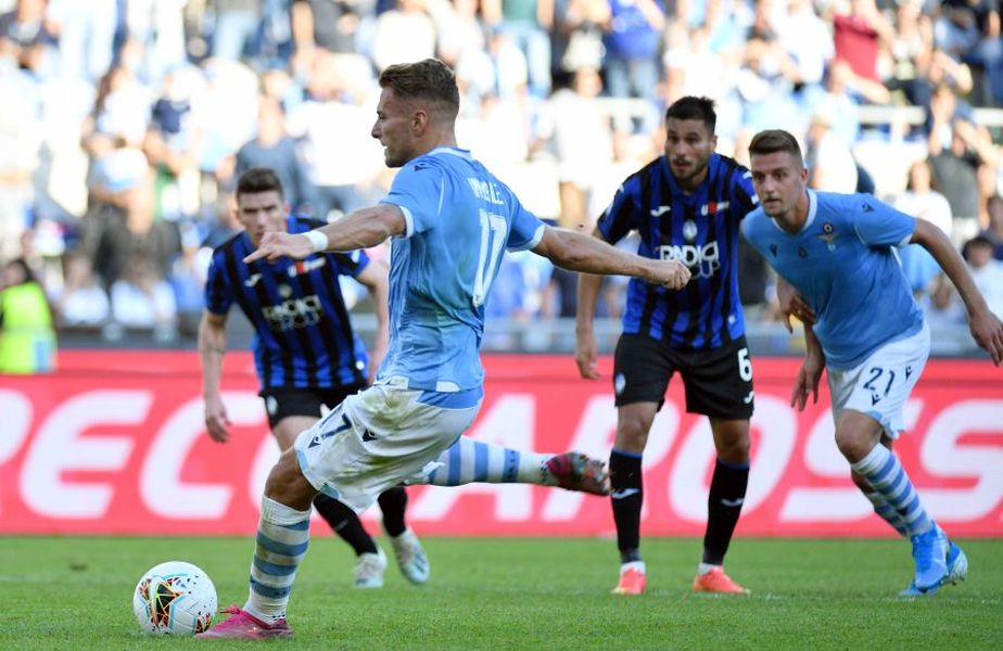 Lazio a câștigat super duelul cu Atalanta
