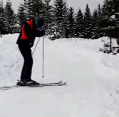 VIDEO| Iohannis și-a petrecut sâmbăta pe pârtie, la Păltiniș