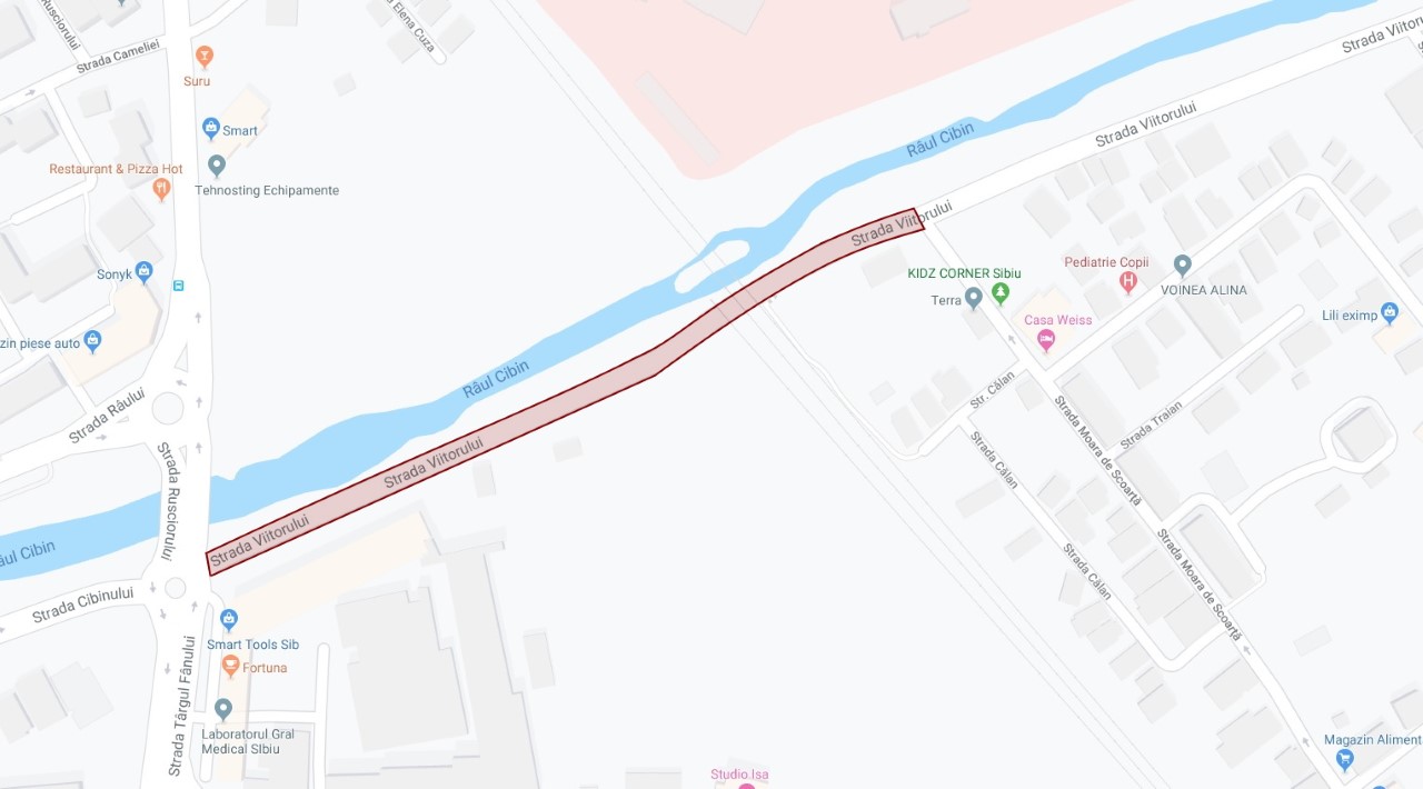 Strada Viitorului va intra în reabilitare. Legătură îmbunătățită cu două cartiere din oraș