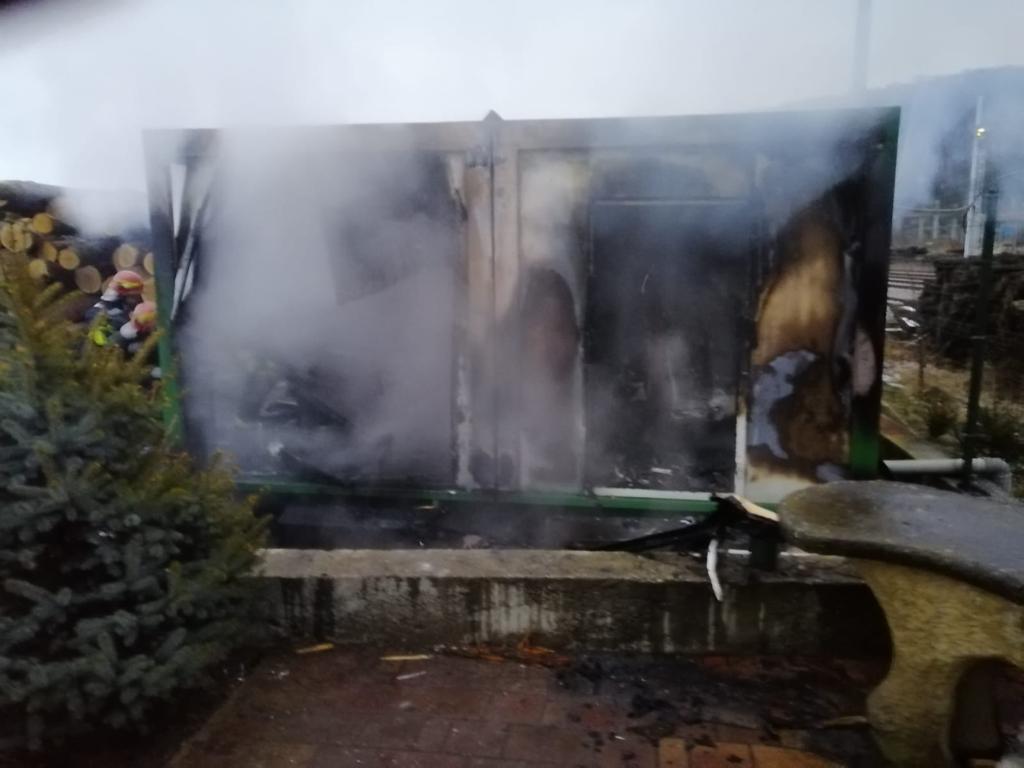 Val de incendii, în week-end, în județul Sibiu