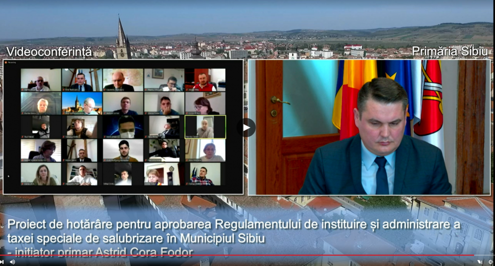 PNL și FDGR au votat în Consiliul Local Sibiu noile tarife pentru ridicarea gunoiului. USR PLUS și PSD au votat împotrivă